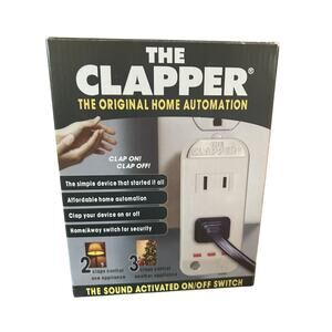 The Clapper, The Original Home Automation Sound Activated Device, On/Off Light
